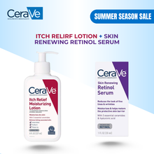 Load image into Gallery viewer, Itch Relief Moisturizing lotion + Skin Renewing Retinol Serum