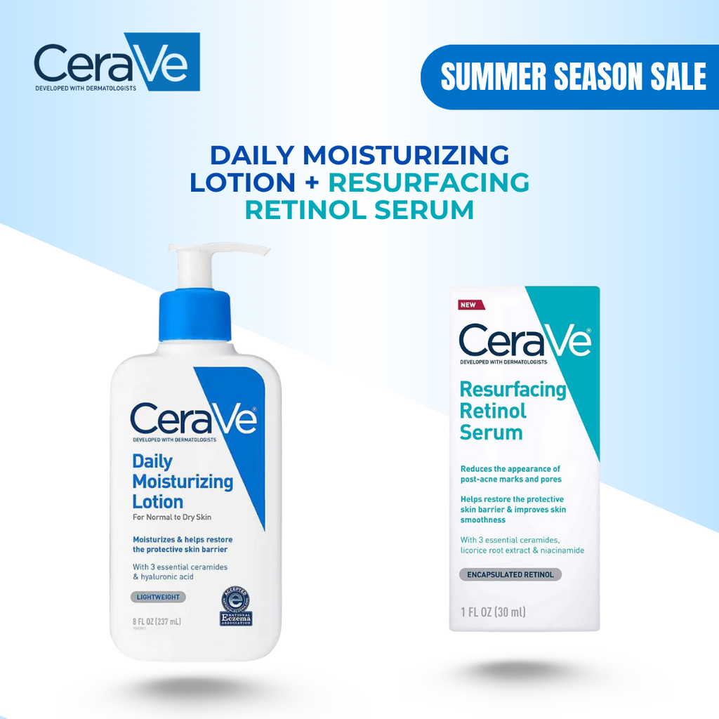 Daily Moisturizing Lotion + Resurfacing Retinol Serum