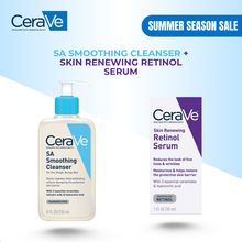 Load image into Gallery viewer, SA Smoothing Cleanser + Skin Renewing Retinol Serum