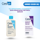 SA Smoothing Cleanser + Skin Renewing Retinol Serum