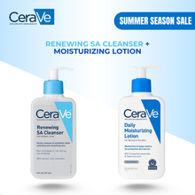 Load image into Gallery viewer, Renewing SA Cleanser + Daily Moisturizing Lotion
