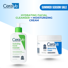 Load image into Gallery viewer, Hydrating Facial Cleanser + Moisturizing Cream